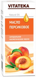 Масло персиковое, Витатека с витаминно-антиоксидантным комплексом 30 мл