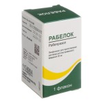 Рабелок, лиофилизат для приготовления раствора для внутривенного введения 20 мг 1 шт