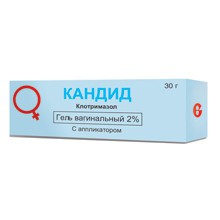 Кандид, гель ваг. 2% 30 г №1