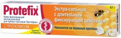 Крем для зубных протезов, Protefix (Протефикс) 47 г/40 мл фиксирующий экстра-сильный прополис