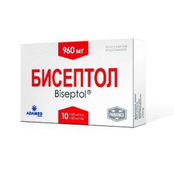 Бисептол, таблетки 960 мг 10 шт
